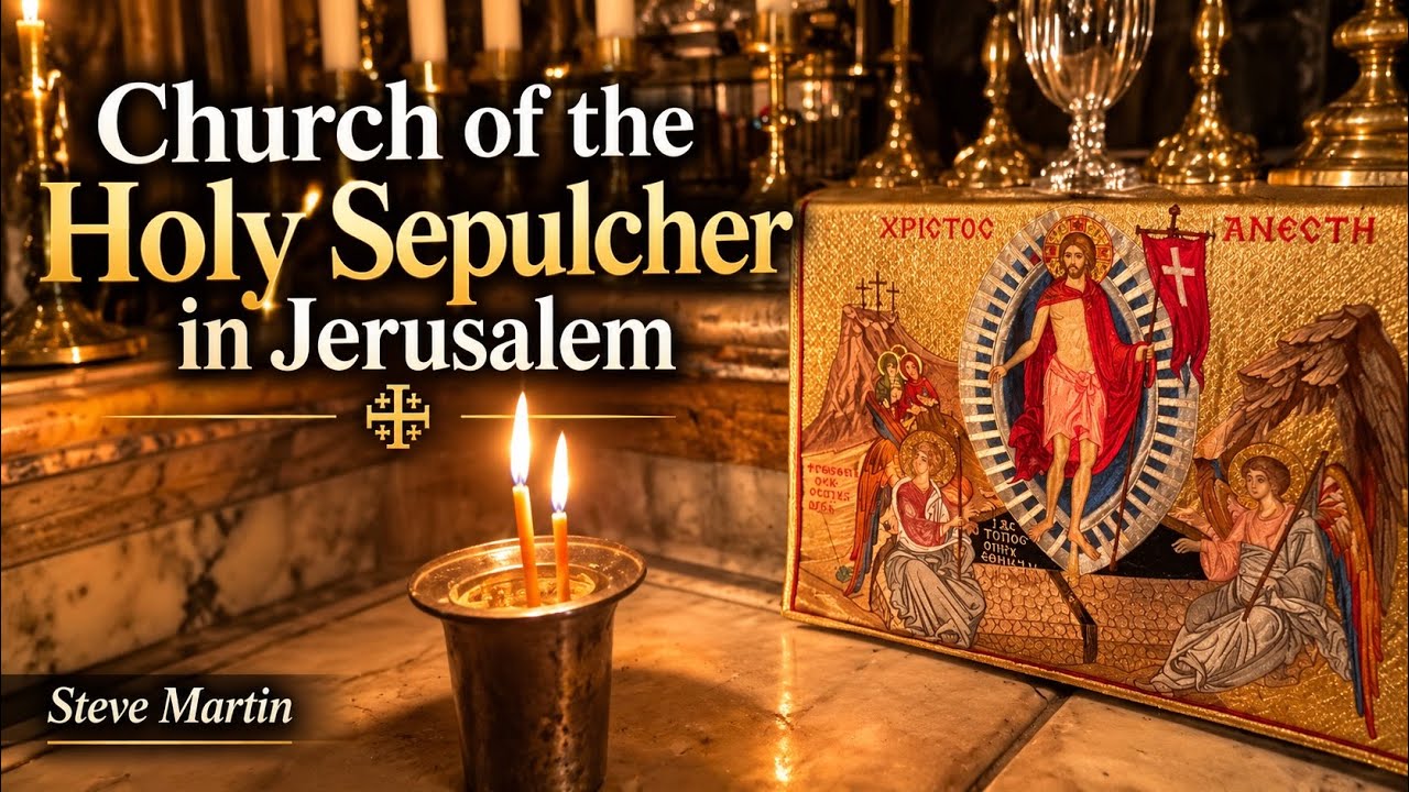 Church of the Holy Sepulcher - the tomb where Jesus (Yeshua) was buried before His Resurrection