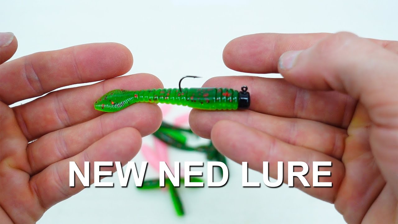 How Its Made (and fished): NEW Ned FISHING LURE 
