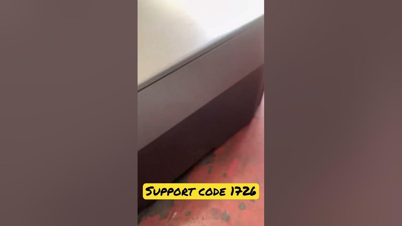 Canon Pixma G2020 error code 1726 reset maintenance box #shortvideo #