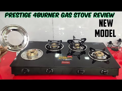 Prestige Marvel plus Gtm04-black gas stove review | Prestige chulha 4burner