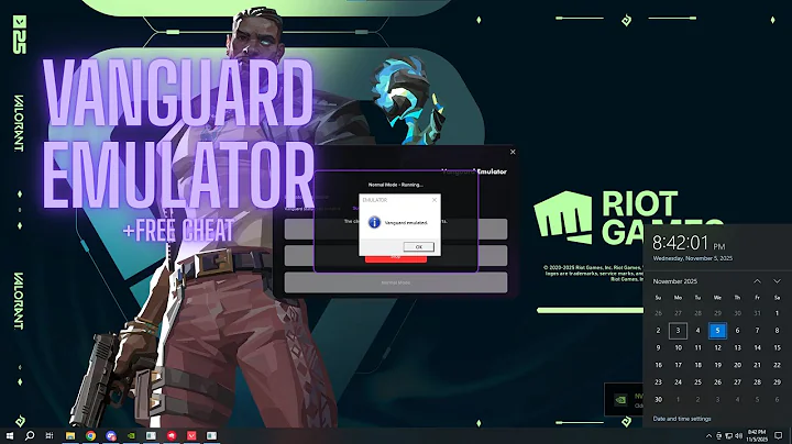 SHOWCASING VANGUARD EMULATOR | Valorant Cheat | Free Cheat