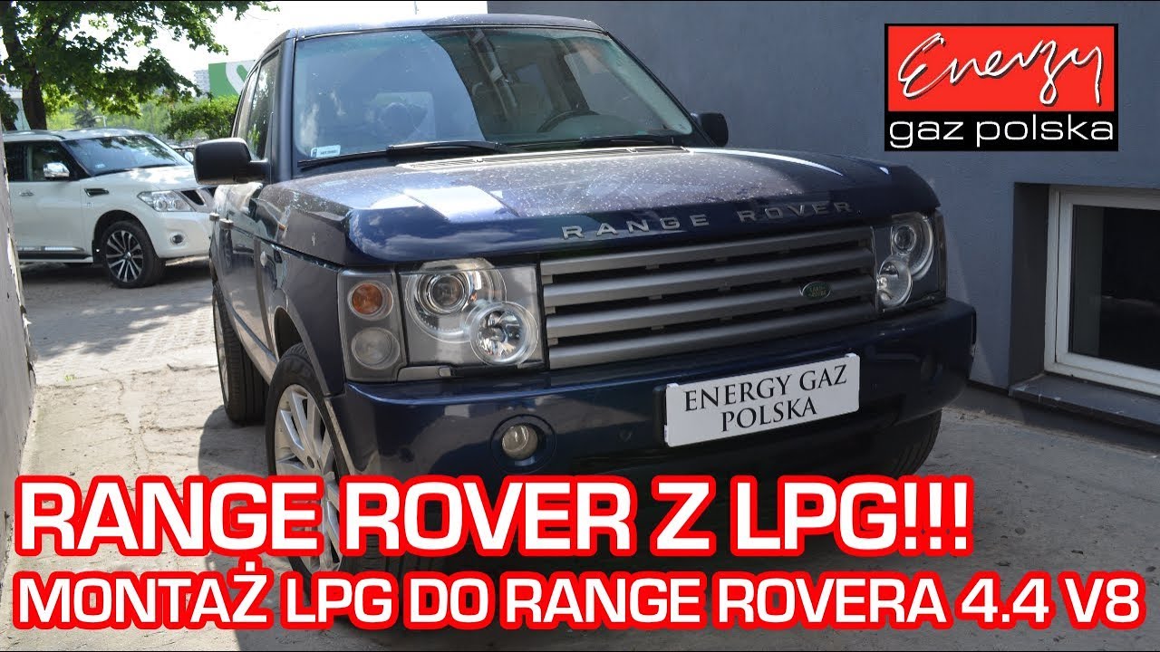 Montaż LPG Range Rover 4.4 V8 286KM 2002r w Energy Gaz