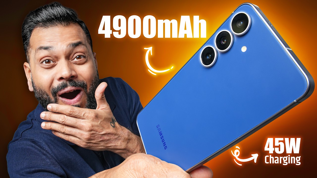 Samsung Galaxy S25 FE Unboxing & First Look ⚡ 4900mAh, 45W Charging & More