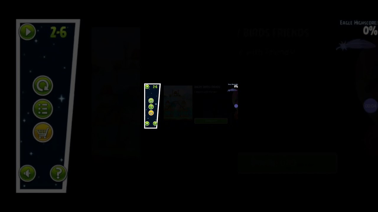 Strange Angry Birds Space Glitch