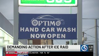 Hamden community plan rally to demand answers after ICE raid at car wash