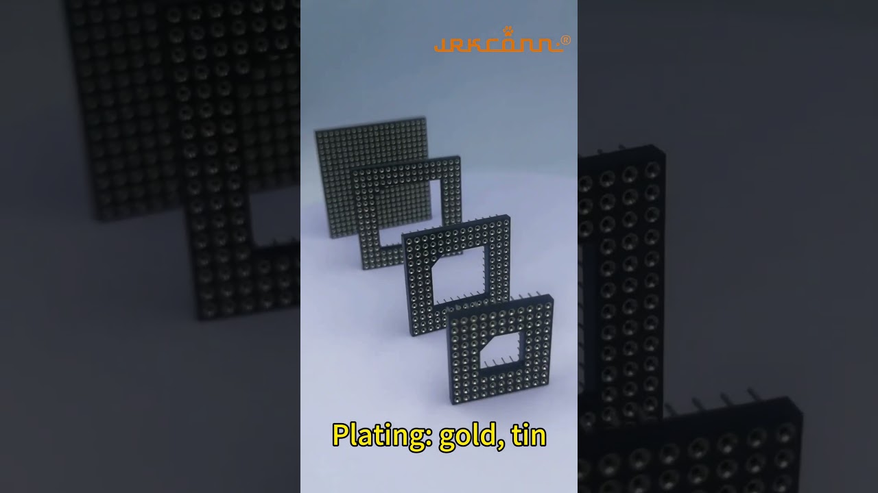 2.54mm PGA Test Socket, Pin Arid Array