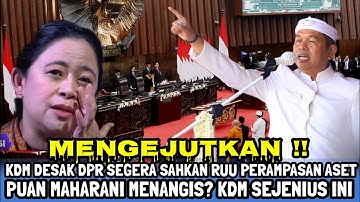 MENGEJUTKAN!! PUAN MENANGIS DEDI DESAK SAHKAN RUU PERAMPASAN ASET? RAKYAT TAK TAHAN LAGI?! 