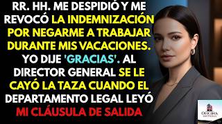 Se negó a trabajar en vacaciones; RR  HH  la despidió, pero su cláusula de salida sorprendió a todos