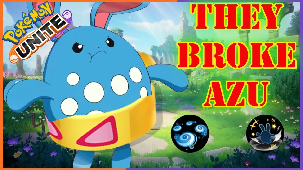 I Can't Believe They Made Azumarill This Strong. (Pokémon Unite) - YouTube