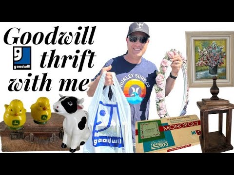 We spent 180 at Goodwill Thrift With Me    Original Hand Painted Art  Home Decor   Reselling