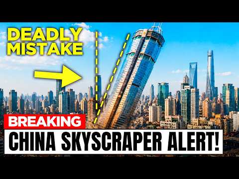 This Chinese Skyscraper Fell Over Completely — And It Was Brand New.