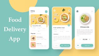 Flutter E-commerce App With Backend | Food Delivery App  | Part 1 screenshot 1