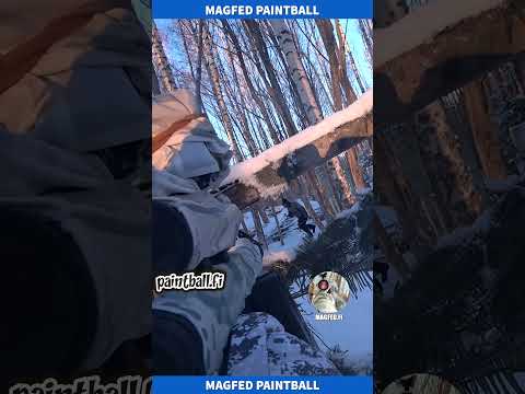 Ambush - Slow Motion Magfed Paintball #shorts #magfedpaintball #paintball #magfedfi