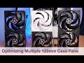 Optimizing 120mm Case Fan Performance - The Best Number and Location, feat. Arctic P12 and 500DX