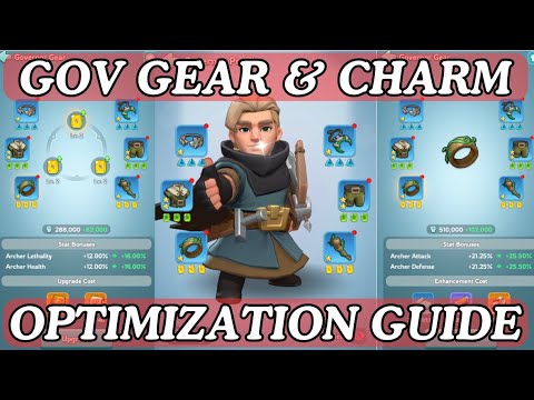 Kingshot Governor Gear Charm Optimization Guide