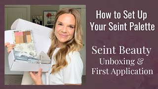 How to Set Up Your Seint Palette | Seint Beauty Unboxing