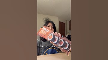 The famous kimbap from Trader Joe’s. Definitely worth the hype!!