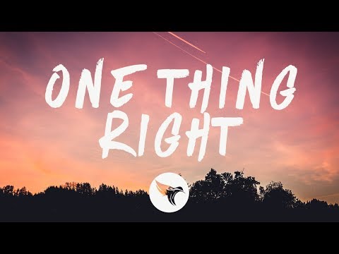 marshmello-&-kane-brown---one-thing-right-(lyrics)