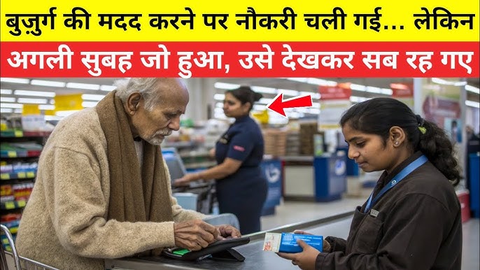 बुजुर्ग की मदद करने पर नौकरी चली गई... लेकिन अगली सुबह जो हुआ, उसे देखकर सब रह गए #socialstory - YouTube