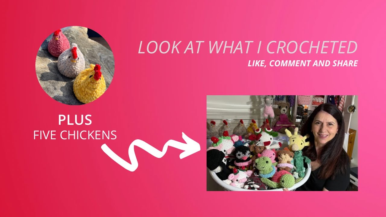 Все, что я связала крючком в октябре 2025 года!
