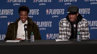Raptors Post-Game: Kyle Lowry and DeMar DeRozan - April 17, 2018 Update