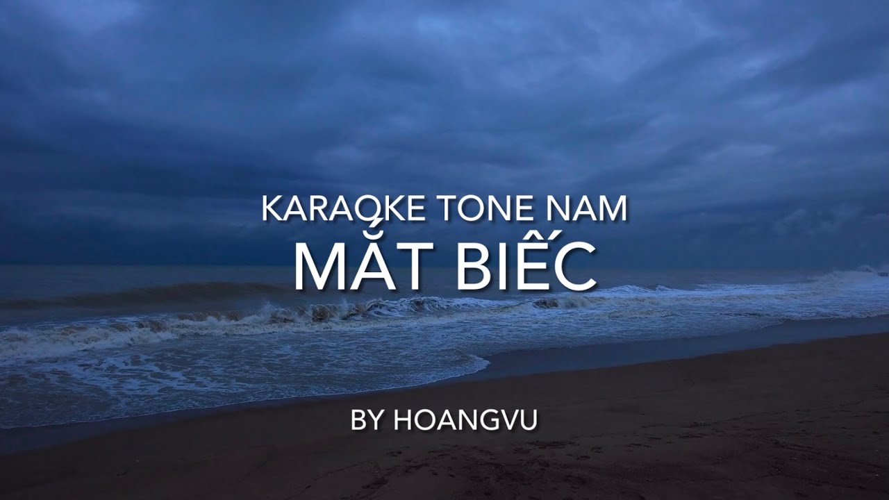 Mắt Biếc - Ngô Thụy Miên - Karaoke Tone Nam - By Hoangvu 