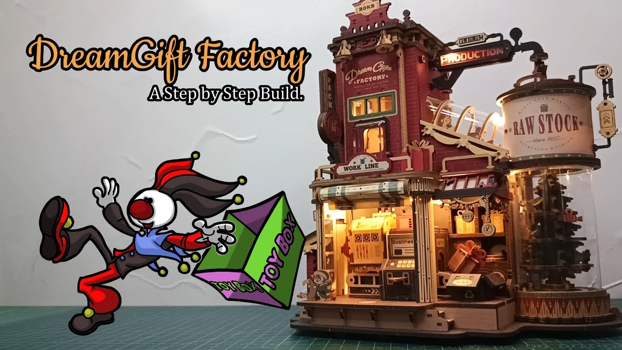 Dream Gift Factory by ROKR. A Full Step by Step Build. - YouTube
