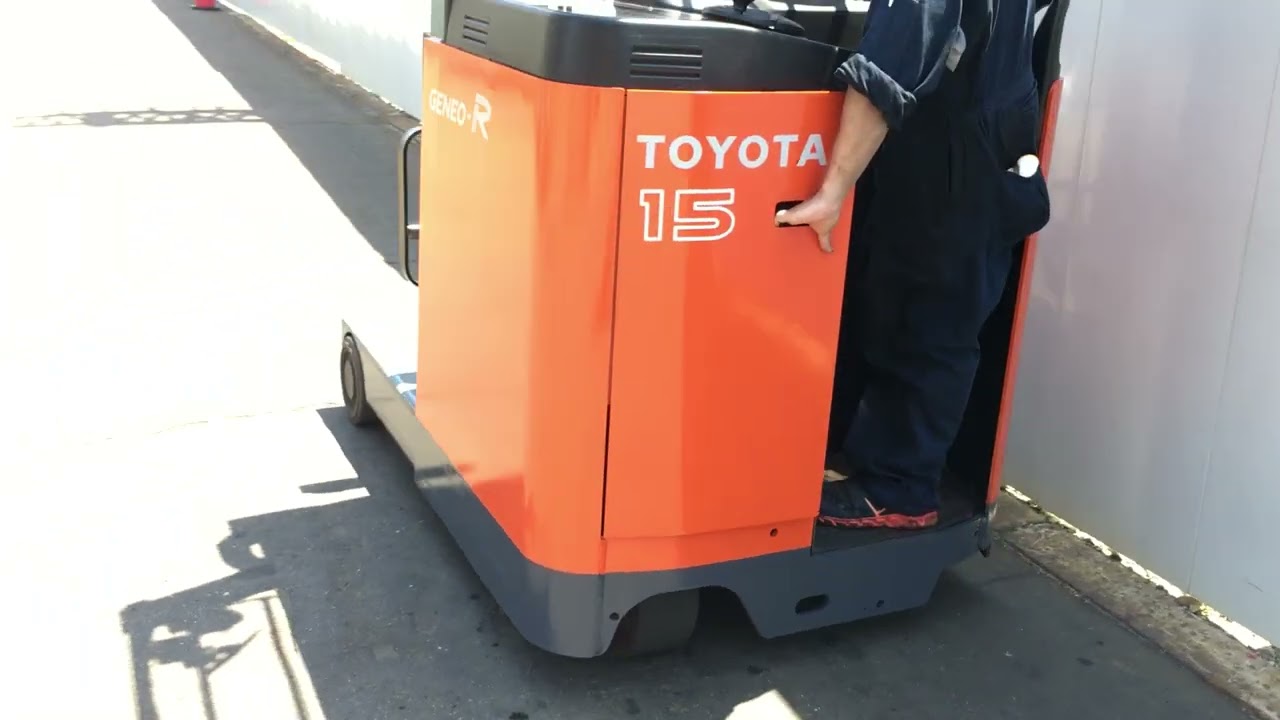 トヨタ 電気車 バッテリー車 1.5ton プラッター リーチ 3mマスト
