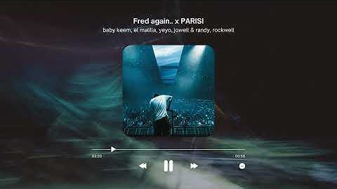 FRED AGAIN x PARISI x Baby Keem x El Malilla x Yeyo x Jowell & Randy x Rockwell