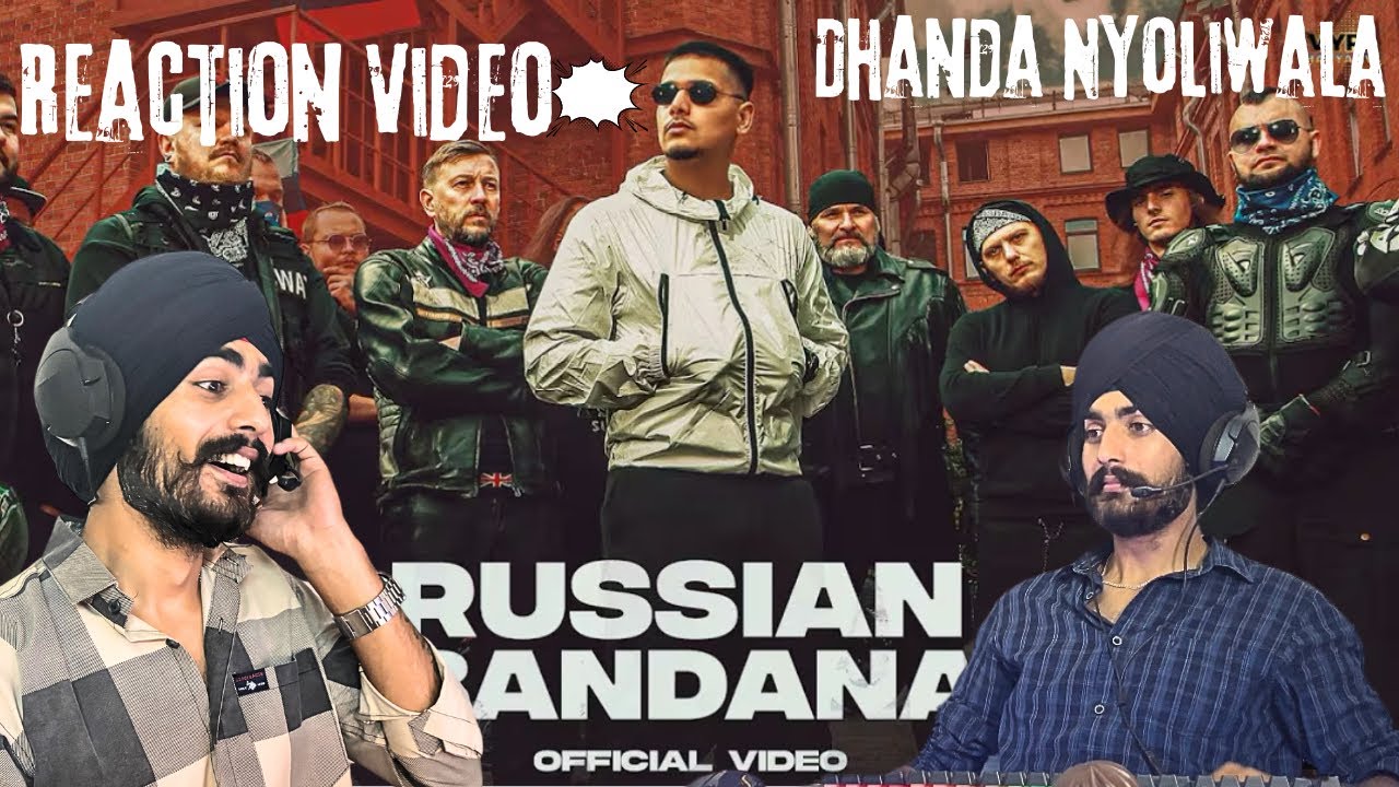 Dhanda Nyoliwala - Russian Bandana (Music Video) | Deepesh Goyal | VYRL Haryanvi REACTION VIDEO