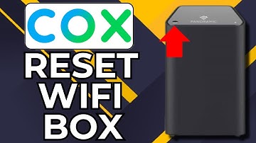 HOW TO RESET COX WIFI BOX (2025)