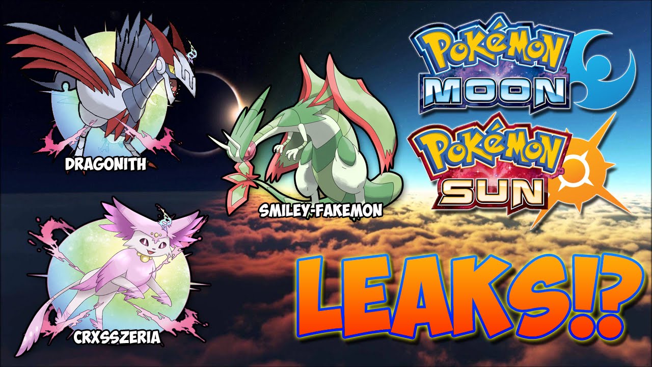 Pokemon Sun & Moon Leaks!? - YouTube