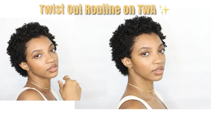 My First Twist Out On My TWA (Short Natural Hair) ...