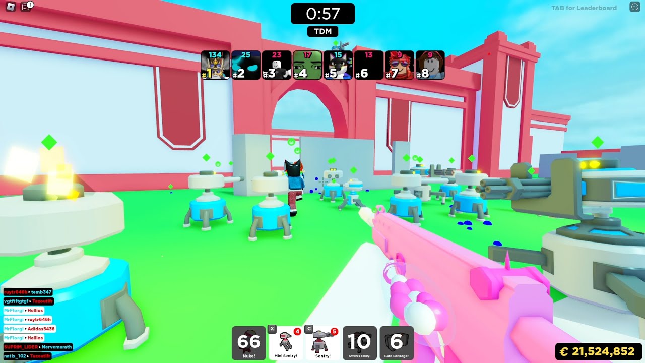 Random Guns Ep.63 Bubblegum Protection From Enemies (Roblox Big