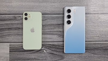 iPhone 12 Mini Vs Tecno Camon 40 Pro Speed Test Comparison 