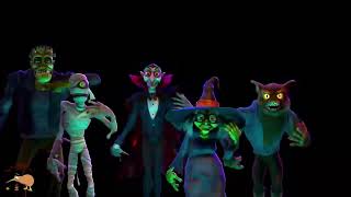 Monster Twist Dance Halloween Projection short Version #halloween screenshot 4