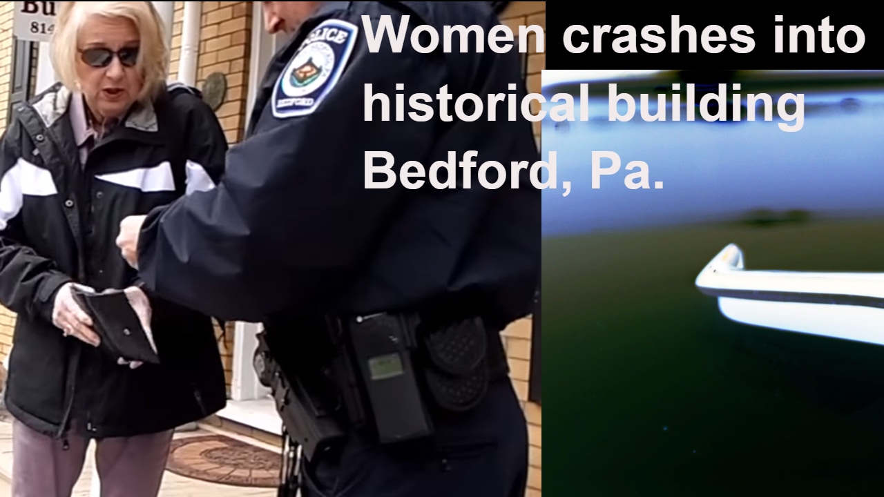 Woman crashes into historical building in Bedford Pa l News and weather