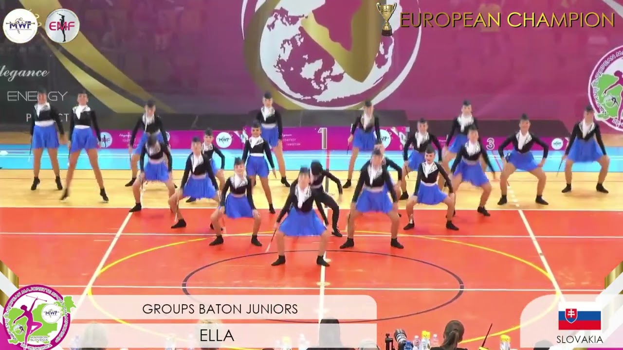MWF/ 🏆 EUROPEAN CHAMPION 2023. 🏆 GROUP BATON JUNIORS / ELLA- SK