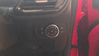 Automatic Lights Guide on All New Fiesta Titanium
