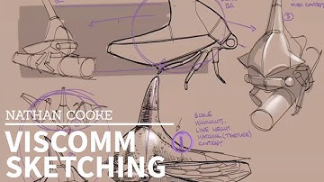 Visual Communication Sketching with Nathan Cooke - Online class Summary