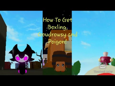 How To Get Boxling Goudrowsy And Poigon In Roblox Monsters Of Etheria Youtube - roblox monsters of etheria poigon
