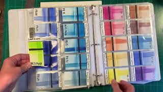 Easy Watercolor Swatch Cards: How to Make, Store & Organize your Color Swatches