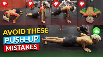 Pushup Mistakes You MUST Avoid!