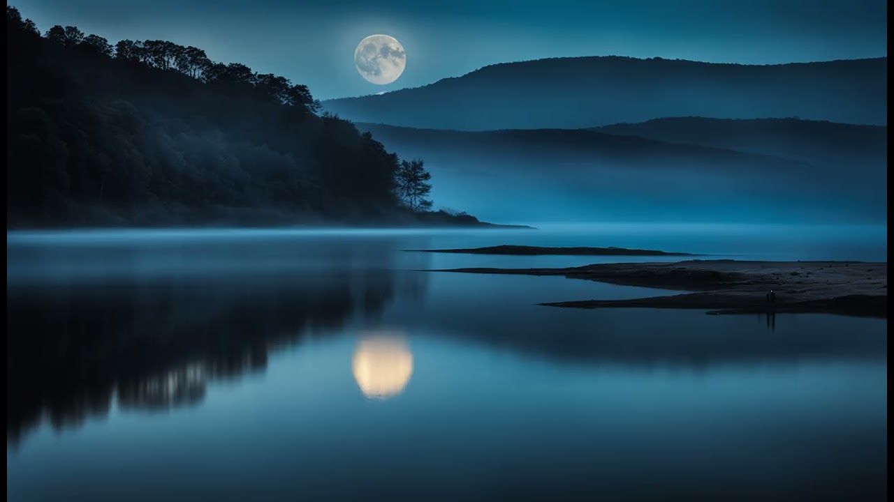 Moonlit Waves – Ambient Sleep Music | AksuBeats