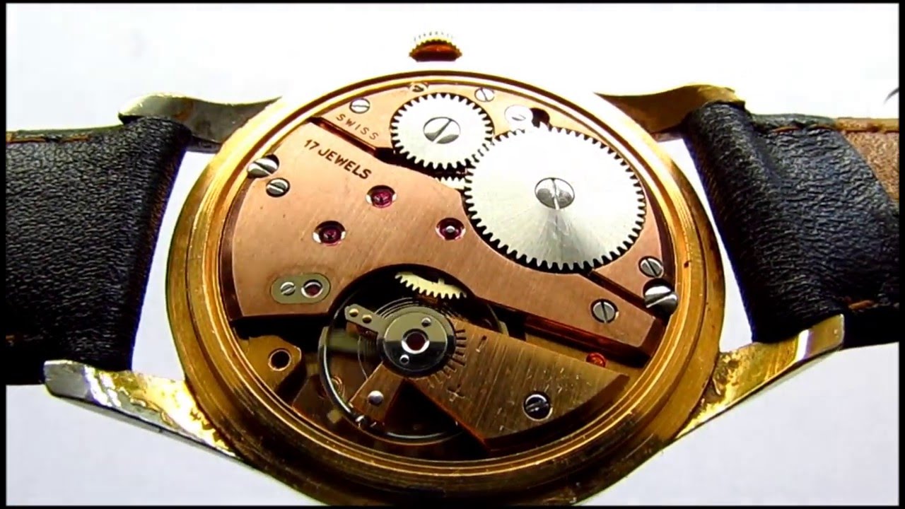 How a mechanical Cortebert Turkish Railway watch works Cal As 1560