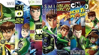 Ben 10 Videogame Evolution