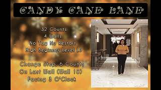 Candy Cane Lane (December 2022) ~ Line Dance Walkthrough Wealth