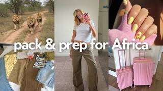 pack & prep for my baby moon in AFRICA!!!