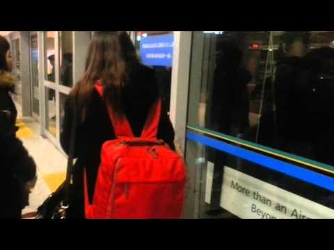 인천국제공항 탑승동행 셔틀트레인 진입영상