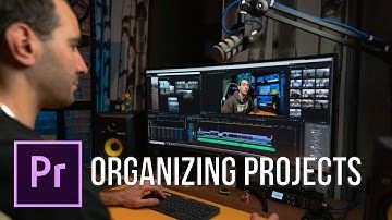 How to ORGANISE your VIDEO PROJECTS in Premiere Pro